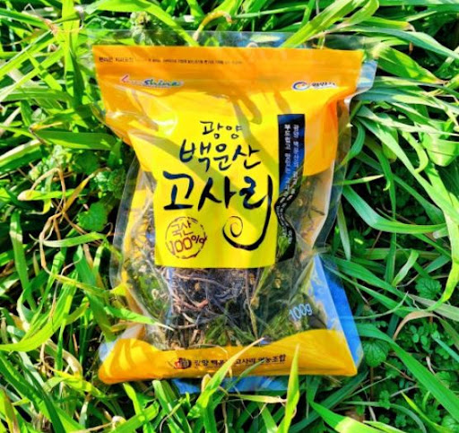 국산 건고사리 600g: 백운산의 정성을 담다