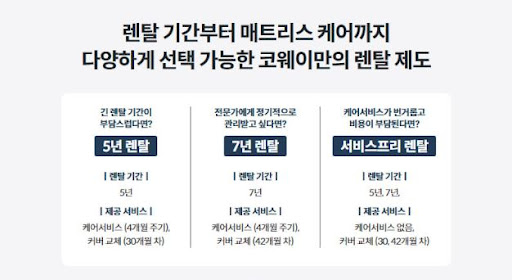 웅진코웨이침대렌탈 단점까지 솔직 리뷰